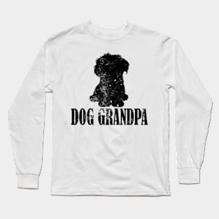 Maltese Dog Grandpa Long Sleeve T-Shirt